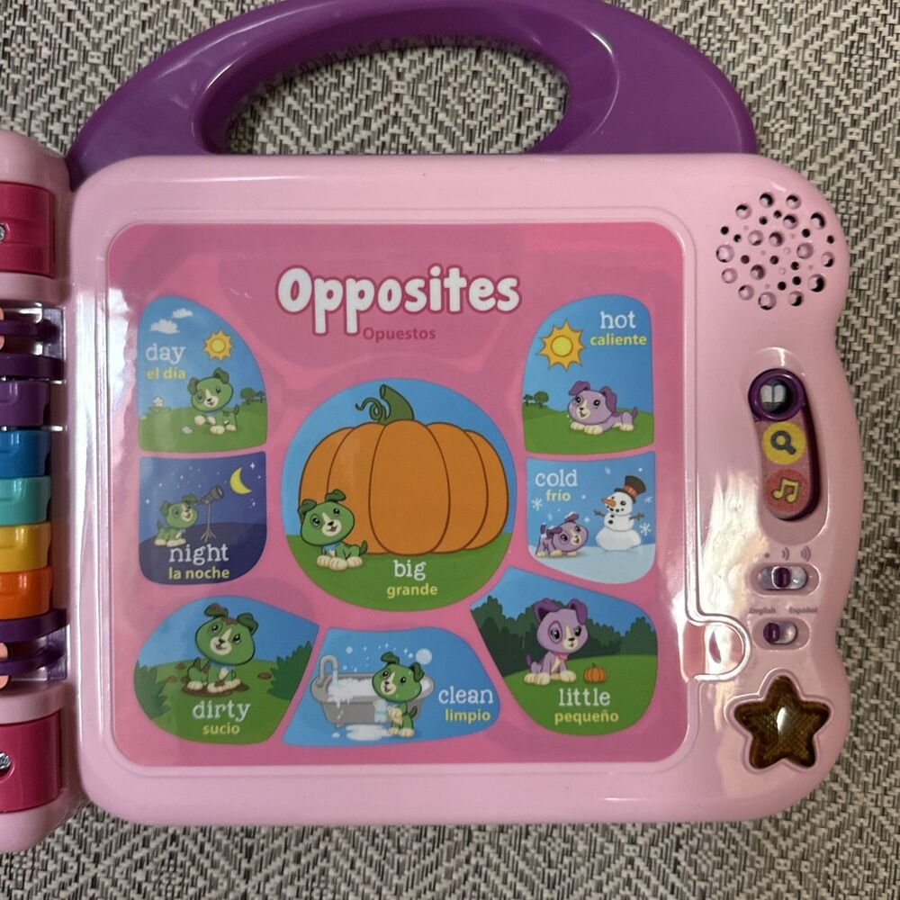 Leap Frog Scout and Violet 100 Words Book (Pink) Excellent Condition-Works - Picture 8 of 11